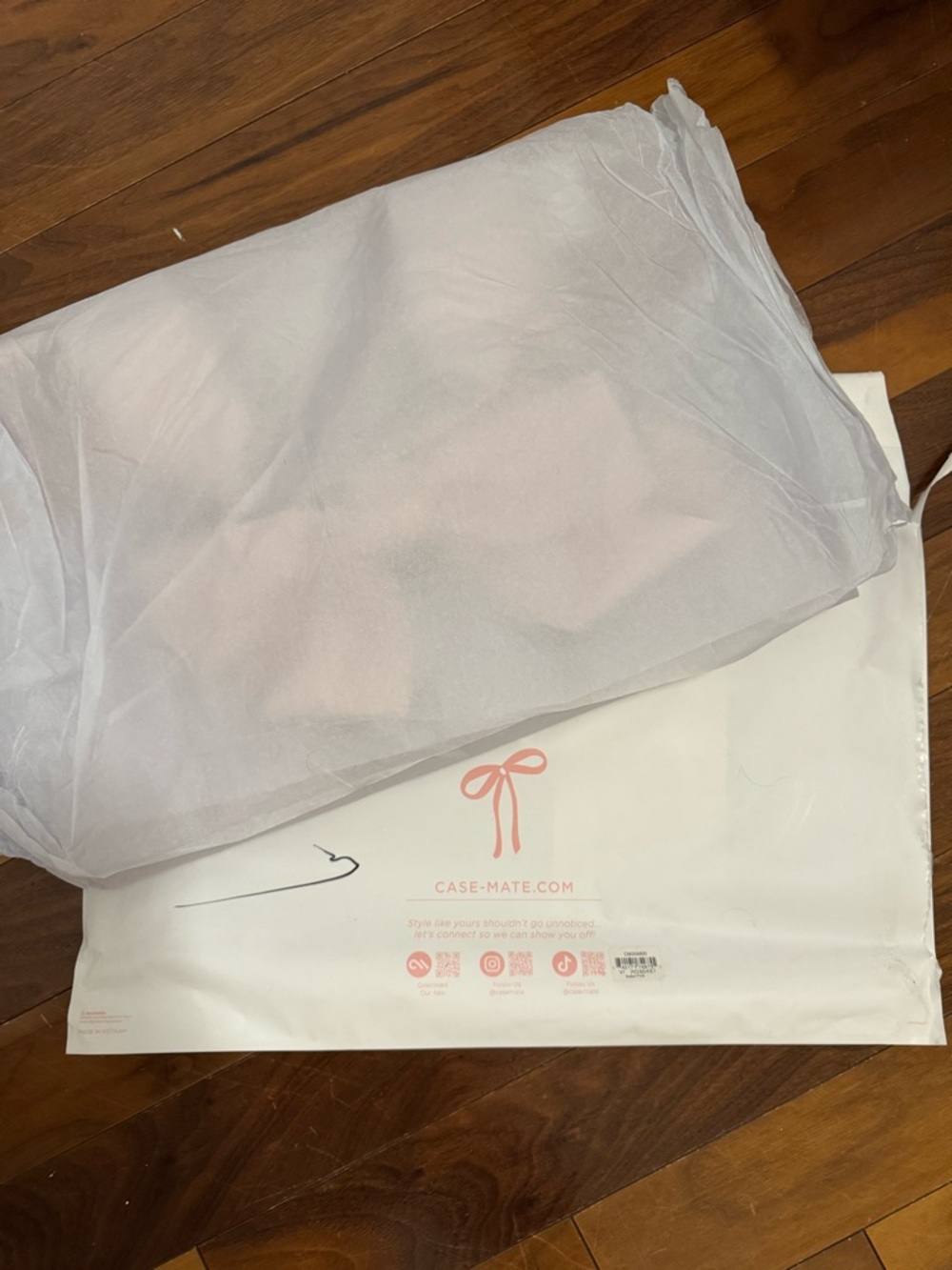 NWT Case-Mate Jelly Tote Bag - Ballet Pink Bow - Picture 6 of 6